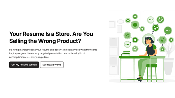 Your resume is a store. Are you selling the wrong product to hiring managers?