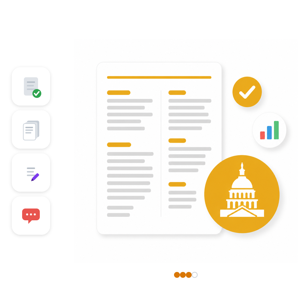 Gold Federal Resume Package, GS-14 to GS-15